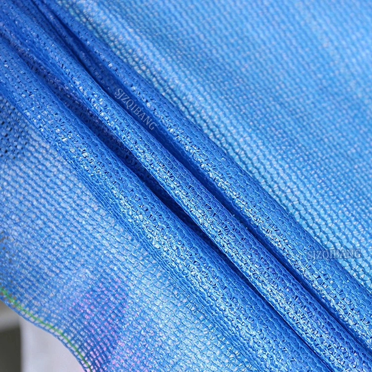 UV Stabilized Plastic Vegetable Greenhouse Garden Horticultural Blue Tape Wire Shade Mesh Netting for Plants