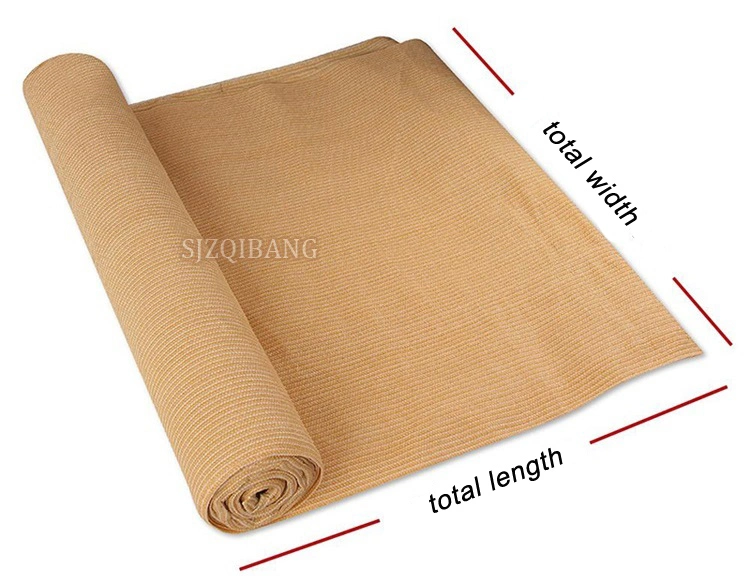 Outdoor UV Protection PE Agricultural Car Parking Horticultural (3-5 years use) Beige Sun Shading Net